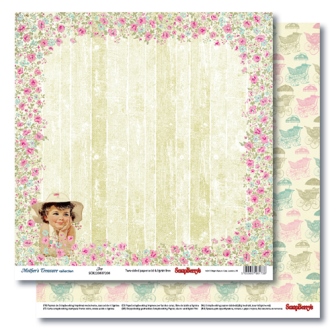 Double-sided Paper Set Mother's Treasure - Joy (12*12–190GSM), 10 Sheet Pack