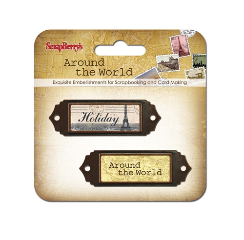 Set with the metal frames 