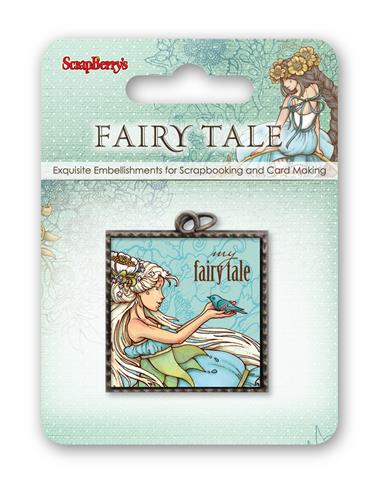 Metal charm Fairy Tale