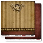 Double-sided Paper Collection Set Mechanical Illusions - Time Wings (12*12–190GSM), 1 Sheet