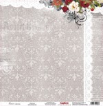 Single-sided Paper Set (12*12-190GSM) Elegy - Happiness , 1 Sheet