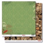 Double-sided paper 12x12 Forest Forest Edge 190gsm (10 sheets per pack)