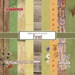 Forest-Paper Set 6x6 190gsm (24 sheets per pack)