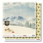 Double-sided paper 12x12 That Special Time of Year Sleigh Rides 190gsm (10 sheets per pack)