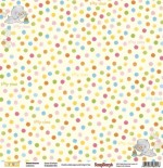 Double-sided Paper Set Sweet Dreams - Spots & Stripes (12*12–190GSM), 10 Sheet Pack