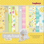 Paper Collection Set Sweet Dreams (6*6-190GSM), 24 Single Sided Sheet Pack