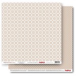 Double-sided Paper Set Elegantly Simple (Daisy Chains) Iced Coffee (12*12–190GSM), 10 Sheet Pack