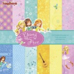 Paper Collection (6*6 - 170gsm) Young And Free (12 Sheet Multi-Design Set)