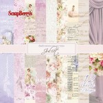 Paper Collection Set Juliet (6*6-190GSM), 12 Single Sided Sheet Pack