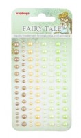 Adhesive pearls 120pcs/4 colors, Fairy Tale 1