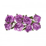 Paper Flowers – Rose – Lilac (8 Pieces Per Pack) Paper Flowers – Rose – Lilac (8 Pieces Per Pack)