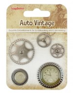 Set of decorative elements Auto Vintage 2