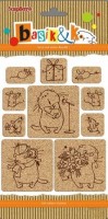 Set of cork stickers Basik&K 1