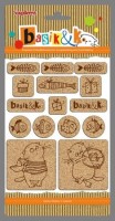 Set of cork stickers Basik&K 2
