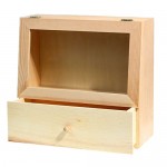 Display Case With Storage Drawer (28*27cm*11cm)