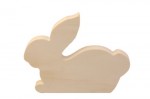 Wooden blank Rabbit 15x1.5X12.5сm