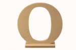 Wooden letter * O * 15x4x15сm (clr 90)
