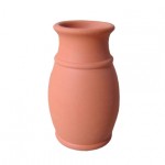 Clay amphora with edging 5,5*5,5*9cm