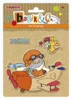 Basik's New Adventure Set of stamps (10.5*10.5cm) - Let's Fly