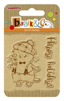 Basik's New Adventure Set of stamps (7*7cm) - Happy Holiday