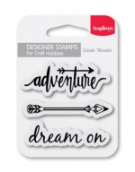 Set of clear stamps (7*7cm) - Dream On