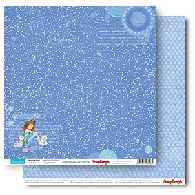 Double-sided Paper Set Young and Free - Sketching The Stars (12*12–190GSM), 10 Sheet Pack