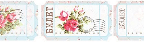 Craft tape TICKETS 15mm*8m