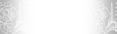 Transparent plastic tape THE EIFFEL TOWER 15mm*10m (clr 90)