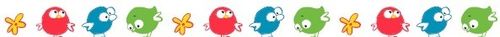 Craft/Washi Tape, Basik&Co. Birds (15mm*8m)