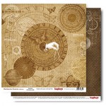 Double-sided Paper Collection Set Mechanical Illusions - Nautilus (12*12–190GSM), 1 Sheet
