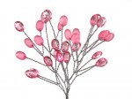 Acrylic drop pick Pink 6pcs bundle