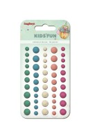 Adhesive gems faceted 50pcs/5colors Kids’ Fun