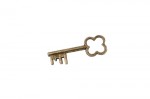 Metal charms set SMALL KEY 13*33mm, 10pcs