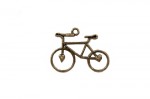 Metal charms set LOVELY BICYCLE 25*31mm, 10pcs, bundle