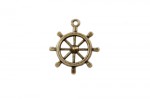Metal charms set WHEEL 29*25mm, 10pcs, bundle