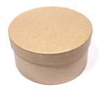 Papier-Mache Box Round (10*5cm)