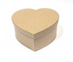 Papier-Mache Box – Heart Shaped (11*12,5*6cm) (clr 50)