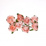Paper Flowers – Rose – Light Pink (8 Pieces Per Pack)