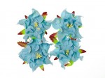 Gardenia 5cm 4 pcs in a pack SOFT BLUE