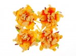 Gardenia 5cm 4 pcs in a pack YELLOW&ORANGE