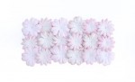 Mulberry Paper Flowers Set (20pcs) (28mm, ) White & Pink (2 Colours)
