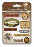 Epoxy Stickers Mechanical Illusions (ENG) (clr 80)