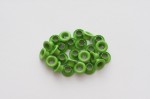 Set of eyelets 4.8 mm, 25 pcs, green