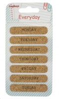 Set of cork stickers EveryDay 3