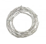 Rattan wreath, 25cm, (clr 80)