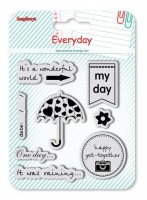 Set of stamps 10,5*10,5cm Every day. My Day SCB4904001b