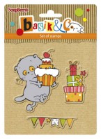 Basik's New Adventure Set of stamps (10.5*10.5cm) - Basik's Party 2 (clr 50)