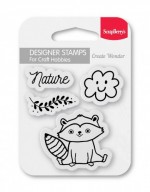 Set of stamps 7*7 cm Nature