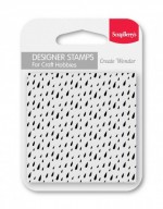 Set of stamps 10,5*10,5 cm Rain drops